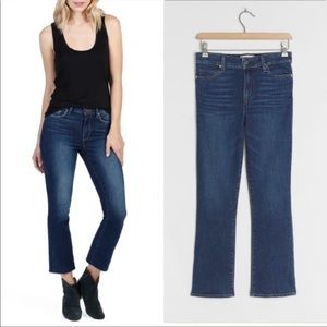 PAIGE Cropped flare jeans
